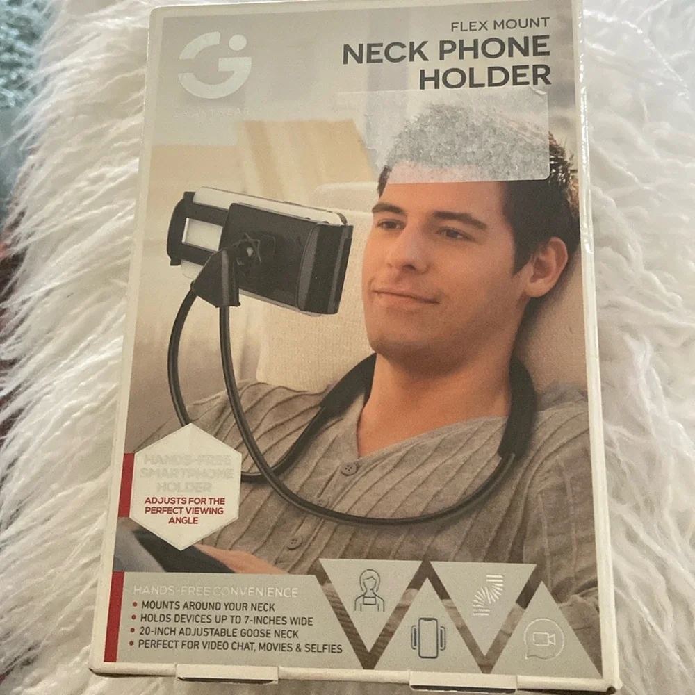 NWOT Hands-Free Neck Phone Holder.